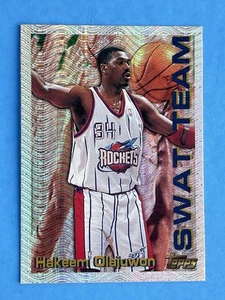 1996-97 Topps Season’s Best Hakeem Olajuwon #24 Houston Rockets - Imagen 1 de 3
