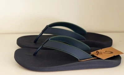 Sandalia Chanclas Olukai Hombres Koko'o Moonlit Ocean Moonlit Ocean Azul Marino EE. UU. 12 Foto 1 de 4