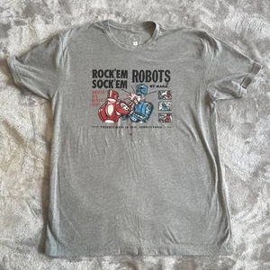Rock em’ Sock em’ robot Kids Tshirt Large. Cotton Polyester Blend - Picture 1 of 5