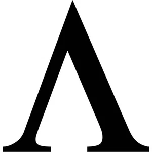Lambda Vinyl Sticker Decal Greek Letter L - Choose Size & Color - Picture 1 of 2
