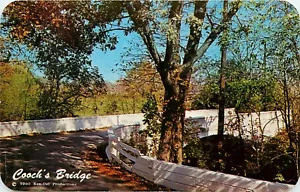 Coochs Bridge Christina River Newark Delaware DE Postcard - Imagen 1 de 2