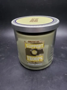 Yankee Candle 2014 Homefront Girl Support our Troops Hidden Leaves 7 oz - Picture 1 of 4