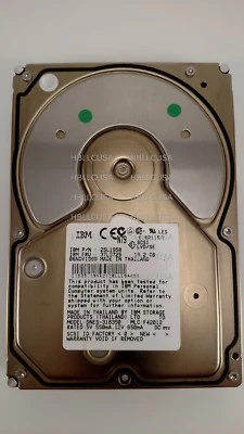 IBM 25L1958 37L5725 18GB 18.2GB 80-pin SCSI Hard Drive DNES-318350 - Tested - Image 1 of 4