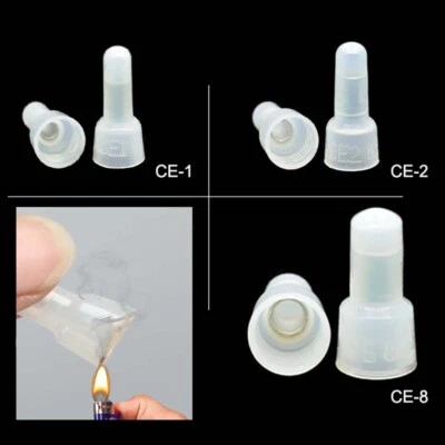 Closed End Crimp Cap Terminal Connector 22-16 16-14 6-8GA AWG Gauge Wire - Image 1 of 4