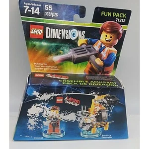 Nuevo LEGO Dimensions Fun Pack 71212 LEGO Película Emmet y Excavadora - Imagen 1 de 4