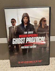 Mission: Impossible Ghost Protocol (DVD, 2012) Disc Tested, *Read Description