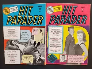 Hit Parader Magazine Jan Aug 1960 Pat Boone Sandra Dee Jimmy Clanton June Valli - Picture 1 of 11