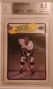 1988-89 O-PEE-CHEE #120 Wayne Gretzky BGS 8.5 NM-MT+ THE GREAT ONE !!! - Picture 1 of 5