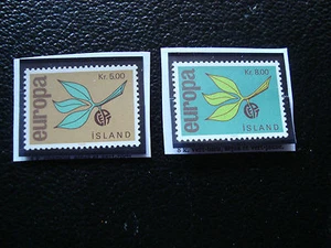 ISLANDE - timbre yvert et tellier n° 350 351 n** (A22) stamp iceland - Picture 1 of 1