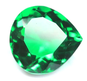 Natural Green Colombia Emerald Pear 13.05 Ct SGTL Certified Loose Gemstone - Picture 1 of 7