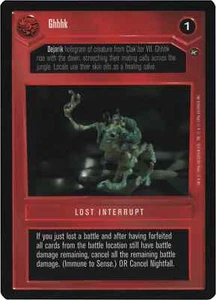 Ghhhk (A New Hope-Limited) | Decipher Star Wars CCG | NM/LP - Picture 1 of 1