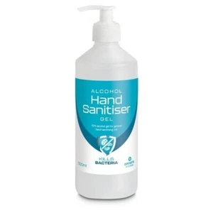 Pack of 3 Drywite 70%+ Alcohol Hand Sanitiser Gel 500ml - Picture 1 of 1
