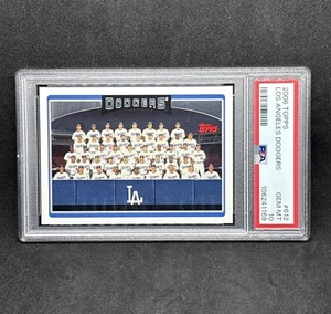 2006 Topps LA Dodgers #612 PSA 10 POP 11 - Picture 1 of 3