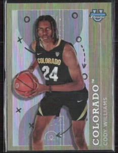 2023-24 Bowman University Chrome #PP-10 Cody Williams Prodigal Playmakers - Foto 1 di 2