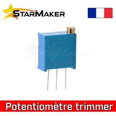 Potentiomètres trimmer bleu précision - 500R 1K 2K 5K 10K 20K 50K 100K 200K 1M - Bild 1 von 2