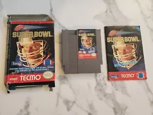 Tecmo Super Bowl. CIB - NES Nintendo. Authentic. Tested. Very Good - Picture 1 of 7