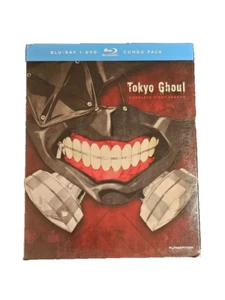 Tokyo Ghoul Complete First Season Blu Ray and DVD Combo Pack with slip cover - Picture 1 of 2