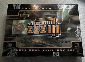 Juego completo de caja sellada de fábrica de fútbol americano Super Bowl XXXIII NFL Broncos V Falcons - Imagen 1 de 6