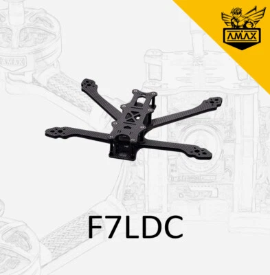F7LDC 7'' HD Carbon Frame HD VTX Long Range FPV Freestyle RC Drone Quad AMAX - Bild 1 von 3