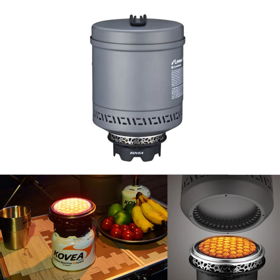 KOVEA ALPINE MASTER 3.8 Olla Portátil Todo en Uno para Estufa y Copel Camping Peces Foto 1 de 4