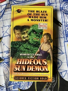The Hideous Sun Demon VHS Rare Cover - Picture 1 of 8