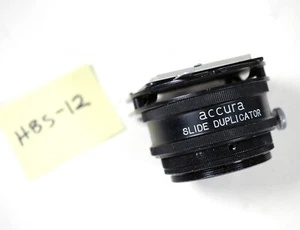 Accura Diaduplikator Kopie Kleinbild Dias T-Mount Verwendung mit Digitalkamera? - Bild 1 von 5