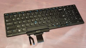 4x Lot Dell US Keyboard E5570 5580 5590 5591 3510 3520 3530 7510 7710 7720 - Picture 1 of 5
