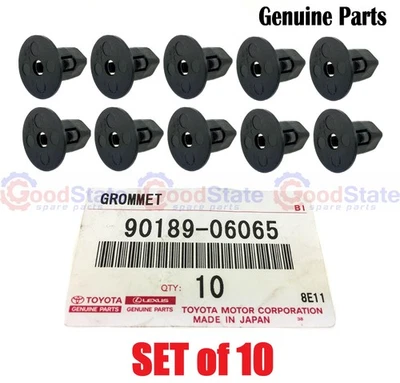 Genuine Lexus GX470 UZJ120 LX450 d VDJ201 Fender Liner Splash Guard Clip x10 - Image 1 of 4