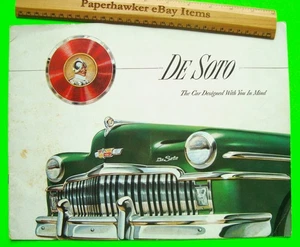 1949 DESOTO HUGE PRESTIGE 12-pg CATALOG Brochure CONVERTIBLE Carry All SUBURBAN - Picture 1 of 11