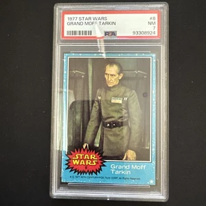 1977 Star Wars Topps Grand Moff Tarkin #8 PSA 7 SSP RARE 🔥🔥🔥 - Picture 1 of 2