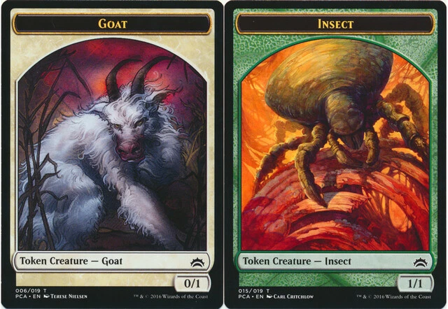 MTG - Goat Token // Insect Token, Planechase Anthology - Image 1 of 1