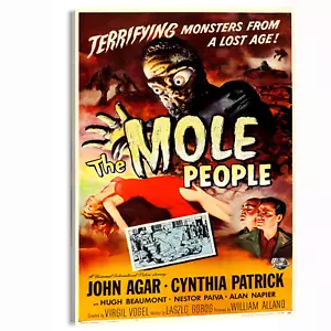 1956 The Mole People (Universal International) Movie Poster or Canvas - Picture 1 of 16