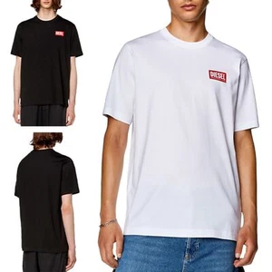 DIESEL Mens T Shirts Short Sleeve T Just Nlabel Crew Neck Soft Cotton Summer Tee - Picture 1 of 18