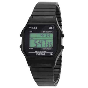 Timex 80 Alarm Quartz Digital Expansion Band Unisex Watch TW2R67000 - Picture 1 of 3