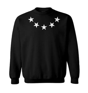 Stars On Neck - David Sweater Parody TV Show Funny Toddler Crewneck Sweater - Picture 1 of 8