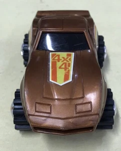 Vintage 1981 Rough Riders 4x4 LJN Toys Copper Brown Corvette RARE Stompers - Picture 1 of 13