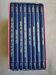 Jacob M. Braude 1965 8 Vol Box Set-Speaker's Toastmaster's Library (Box wear) - Imagen 1 de 15