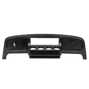 EZGO TXT Freedom (14-Up) Texturized Black Dash Cover With Locking Doors and Key - Bild 1 von 4