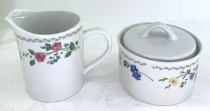 Farberware English Garden 225 Creamer & Sugar Set - Picture 1 of 6
