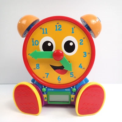The Learning Journey Telly Jr. Reloj Tiempo Enseñanza Azul Rojo Amarillo Colores Foto 1 de 4