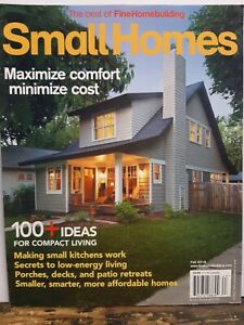 The Best of Fine Homebuilding Small Homes Fall 2016 Kitchens FREE SHIPPING sb