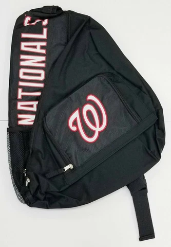 Washington Nationals Premium Backpack Heavy Duty Sling Design Nylon Baseball Cover