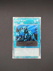 YUGIOH RA03-EN104 Cold Wave Platinum Secret Rare 1st Edition NM - Picture 1 of 1