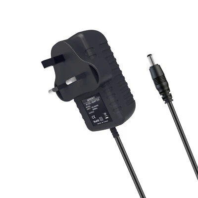APERIT UK Plug 9V DC 1A 1000mA Adaptador de CA Convertidor Fuente de Alimentación con 5.5 * 2.1mm