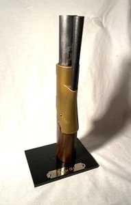 Support display stand for Dreyse 1841 bayo. with engraved metal plate - Picture 1 of 7