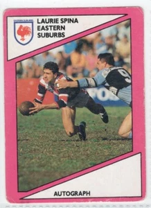 🔥 1988 Scanlens LAURIE SPINA ( EASTERN SUBURBS )  26 of 144 🔥 - Picture 1 of 1