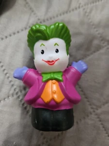 Fisher Price Little People DC Super Friends The Joker Clown Purple Green Hair - Picture 1 of 4