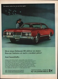Oldsmobile - 1967 - Delmont 1988 - Pubblicità Auto d'epoca - Foto 1 di 1