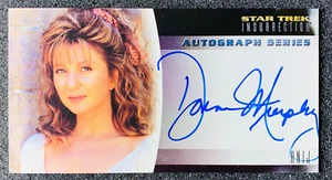 VINTAGE DONNA MURPHY AS ANIJ AUTOGRAPH CARD A-19 STAR TREK INSURRECTION IC43 - Picture 1 of 2