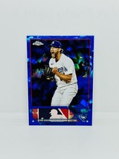 2023 Topps Chrome Update Sapphire CLAYTON KERSHAW 200th Win SP Dodgers